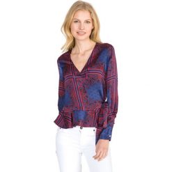 Scotch & Soda Bluzka Niebieski Czerwony. Czerwone bluzki damskie Scotch & Soda, xs, bez wzorów, z wiskozy, bez kołnierzyka, bez rękawów. Za 481,95 zł.