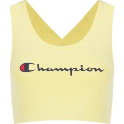Biustonosz top Champion 112821. Żółte biustonosze Champion, bez wzorów, z elastanu. W wyprzedaży za 119,00 zł.