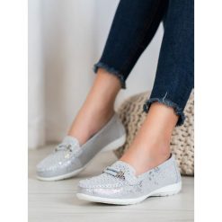 SkÓrzane mokasyny snake print. Mokasyny damskie GOODIN, ze skóry. Za 119,90 zł.