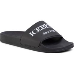 Klapki ICEBERG - 20EIU1302 Nero. Czarne klapki męskie Iceberg, z tworzywa sztucznego, bez zapięcia. Za 349,00 zł.