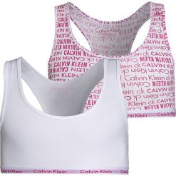 Bielizna chłopięca: Calvin Klein Underwear 2 PACK Biustonosz bustier white/viva pink