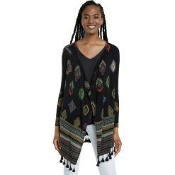 Desigual Sweter damski Chill 20SWJF94 M czarny. Czarne swetry damskie Desigual, m, bez wzorów, eleganckie, bez rękawów, bez kaptura. Za 489,00 zł.