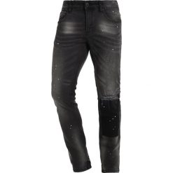 INDICODE JEANS KALMAR Jeansy Slim Fit black. Szare jeansy męskie relaxed fit marki INDICODE JEANS, z bawełny. Za 219,00 zł.