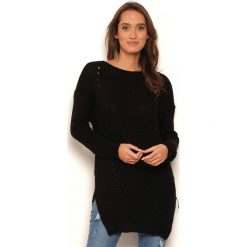 Sweter "Aurelie" w kolorze czarnym. Czarne swetry damskie Manoukian, m, z wełny. W wyprzedaży za 109,95 zł.