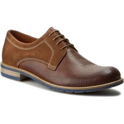 Półbuty GINO ROSSI - Aldo MPV682-V29-XBR5-0183-0 28/82. Pomarańczowe półbuty męskie Gino Rossi, na co dzień, bez wzorów, ze skóry, eleganckie, bez zapięcia. W wyprzedaży za 229,00 zł.