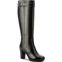 Buty zimowe damskie: Kozaki GEOX – D Inspirat.Pl.E D746AE 00043 C9999 Black