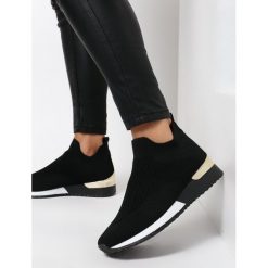 Czarne Sneakersy Sororia. Czarne sneakersy damskie Born2be. Za 129,99 zł.