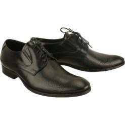 FABER 765 czarny, półbuty wizytowe męskie. Czarne buty wizytowe męskie Faber, ze skóry, bez zapięcia. Za 229,90 zł.