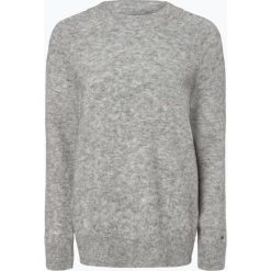 Tommy Hilfiger - Sweter damski z dodatkiem alpaki, szary. Szare swetry klasyczne damskie TOMMY HILFIGER, xxl. Za 399,95 zł.