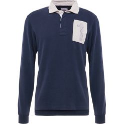 Hackett London RUGBY Bluza dark blue. Niebieskie bluzy męskie marki Hackett London, s, bez wzorów, z bawełny, bez kołnierzyka, bez rękawów, bez kaptura. Za 589,00 zł.