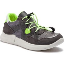 Sneakersy SUPERFIT - 4-09392-20 D Grau/Gelb. Szare trampki chłopięce Superfit, bez wzorów, z zamszu, na sznurówki. W wyprzedaży za 219,00 zł.