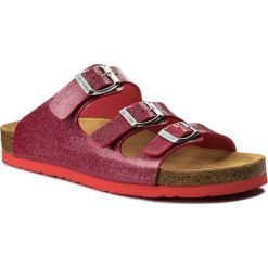 Klapki DR. BRINKMANN - 500253 D Rot 4. Czerwone klapki dziewczęce marki Dr. Brinkmann, z materiału. Za 119,00 zł.