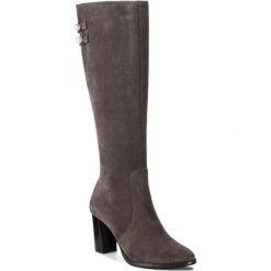 Kozaki SERGIO BARDI - Bulciago FW127361418DP 809. Szare kozaki damskie marki Sergio Bardi, ze skóry, bez obcasa, na obcasie, bez zapięcia. W wyprzedaży za 239,00 zł.