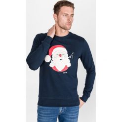 Jack & Jones Snowfall Bluza Niebieski. Niebieskie bluzy męskie Jack & Jones, xl, z nadrukiem, z bawełny, bez kołnierzyka, bez rękawów, bez kaptura. Za 152,95 zł.