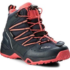 Trekkingi CMP - Kids Sirius Mid Hiking Shoes 3Q48364K 95BD. Niebieskie śniegowce dziewczęce CMP, bez zapięcia. W wyprzedaży za 189,00 zł.