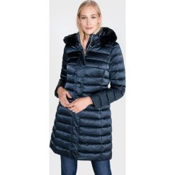 Geox Płaszcz Niebieski. Niebieskie kurtki damskie Geox, na jesień, bez wzorów, z poliesteru, bez kaptura. Za 1375,95 zł.