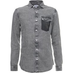 Koszule męskie na spinki: Only & Sons ONSNEVILLE LS REGULAR POCKET Koszula light grey denim
