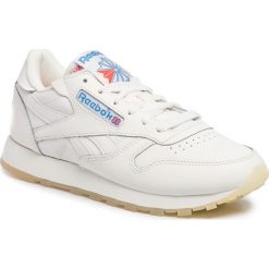 Buty Reebok - Cl Lthr DV7356 White/Chalk/None. Białe buty sportowe damskie Reebok, bez wzorów, ze skóry, sportowe. W wyprzedaży za 219,00 zł.