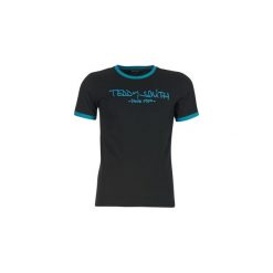 T-shirty z krótkim rękawem Teddy Smith TICLASS. Czarne t-shirty męskie marki Teddy Smith, s, bez wzorów, bez kołnierzyka, krótkie. Za 89,00 zł.