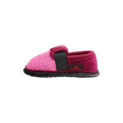 Beck Girls Kapcie BOBBY kolor róźowy - różowy/pink. Różowe buciki niemowlęce Beck, z wełny, bez zapięcia. Za 65,00 zł.