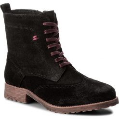 Botki FILIPE - 9805 Suede Black. Czarne buty zimowe damskie marki Filipe, ze skóry, na obcasie. W wyprzedaży za 249,00 zł.