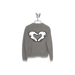 Bluza Mickey Mouse Heart Damska. Czarne bluzy damskie Failfake, xs. Za 160,00 zł.