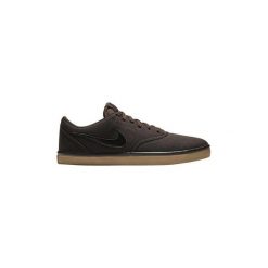 Buty Nike SB Check Solarsoft Canvas 843896. Pomarańczowe trampki męskie Nike, bez wzorów, bez zapięcia. Za 250,37 zł.