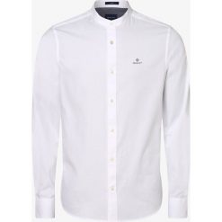 Gant - Koszula męska, biały. Białe koszule męskie GANT, xxl, bez wzorów, ze stójką, bez rękawów. Za 349,95 zł.