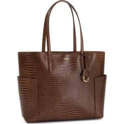 Torebka LAUREN RALPH LAUREN - Carlyle36 431758014002 Umber. Pomarańczowe torebki klasyczne damskie Lauren Ralph Lauren, bez wzorów, ze skóry, klasyczne, na ramię, duże, bez dodatków. Za 1519,00 zł.