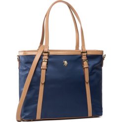 Torebka U.S. POLO ASSN. - Houston Shopping Bag BEUHU0100WIP/292 Navy/Beige. Niebieskie torebki klasyczne damskie U.S. Polo Assn., bez wzorów, ze skóry ekologicznej, bez dodatków. W wyprzedaży za 229,00 zł.