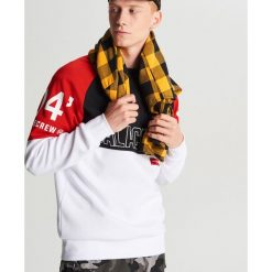 Bluza z panelami - Biały. Białe bluzy męskie Cropp, s, bez wzorów, bez kołnierzyka, bez rękawów, bez kaptura. Za 99,99 zł.