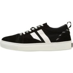 Trampki męskie: MSGM TWIN BAND LACE UP Tenisówki i Trampki black