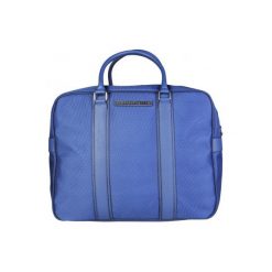 Trussardi Torba podróżna Torba podróżna TRUSSARDI. Niebieskie torby męskie skórzane Trussardi, w paski, ze skóry. Za 243,00 zł.