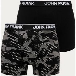 John Frank - Bokserki (2-pack). Bokserki męskie John Frank, xl, bez wzorów, z elastanu. Za 79,90 zł.