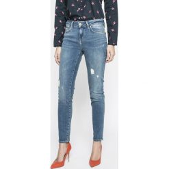 Tommy Hilfiger - Jeansy Venice. Niebieskie jeansy damskie TOMMY HILFIGER, z elastanu. W wyprzedaży za 439,90 zł.