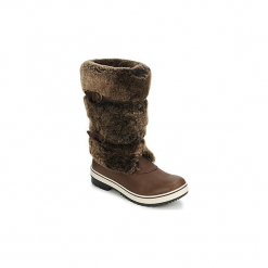 Śniegowce UGG LILYAN. Brązowe buty zimowe damskie marki Ugg, z futra. Za 1023,20 zł.