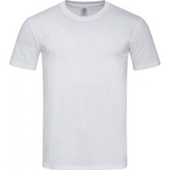 Biały T-Shirt Męski Bez Nadruku -STEDMAN- 100% Bawełna, Koszulka, Krótki Rękaw, Basic, U-neck TSJNPLST2010FITTEDwhite. Białe koszulki męskie Stedman, m, z nadrukiem, z bawełny, casualowe, bez kołnierzyka, krótkie. Za 22,00 zł.