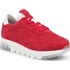 Sneakersy TAMARIS - 1-23769-34 Lipstick 515. Czerwone półbuty damskie Tamaris, z zamszu. W wyprzedaży za 259,00 zł.