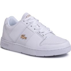 Sneakersy LACOSTE - Thrill 120 1 Us Sfa 7-39SFA003521G Wht/Wht. Białe półbuty damskie Lacoste, ze skóry ekologicznej. Za 429,00 zł.