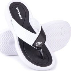 Chodaki damskie: Spokey Japonki damskie CHILLOUT czarno-białe r. 39 (921824)