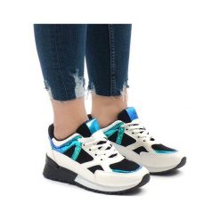 Czarne sneakers modne obuwie sportowe 2018-12. Czarne buty sportowe damskie ButyModne, bez wzorów, sportowe. Za 69,00 zł.