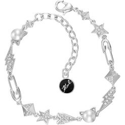 Karl Lagerfeld - Bransoletka. Szare bransoletki damskie KARL LAGERFELD, metalowe. Za 549,90 zł.