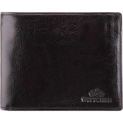 Portfel 21-1-040-L1. Czarne portfele męskie marki Wittchen. Za 319,00 zł.