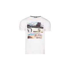 T-shirt męski. Szare t-shirty męskie TXM, m, bez wzorów, z bawełny, klasyczne, z klasycznym kołnierzykiem, krótkie. Za 19,99 zł.