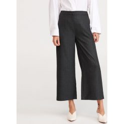 Eleganckie kuloty - Szary. Szare kuloty damskie Reserved, bez wzorów. Za 139,99 zł.