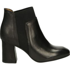 Botki - 1246 VIT NERO. Czarne botki damskie skórzane marki Venezia. Za 249,00 zł.