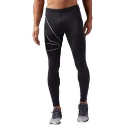 Kalesony męskie: spodnie do biegania męskie REEBOK ONE SERIES TIGHT / CF8797