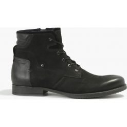 Kozaki czarne Luca. Czarne buty zimowe męskie Badura. Za 263,99 zł.