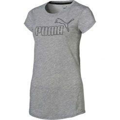 Puma Koszulka Sportowa Active Ess No.1 Tee W Light Gray Heather M. Szare t-shirty damskie marki Puma, m, z materiału, na fitness i siłownię. W wyprzedaży za 69,00 zł.