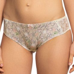 Figi Roksana. Majtki damskie Gaia, s, z haftami, z bawełny. Za 39,89 zł.